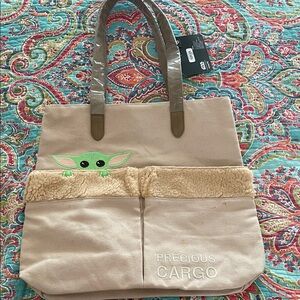 Loungefly Grogu/Baby Yoda Tote Bag NWT